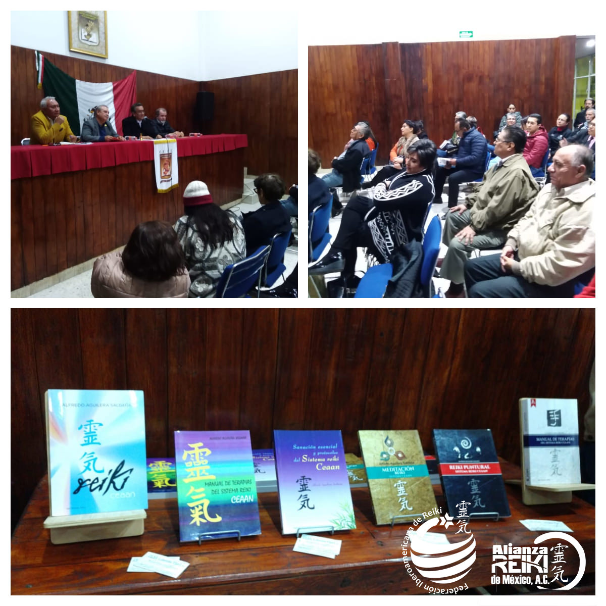 Presentación de la serie completa de libros del Sistema Reiki CEAAN
