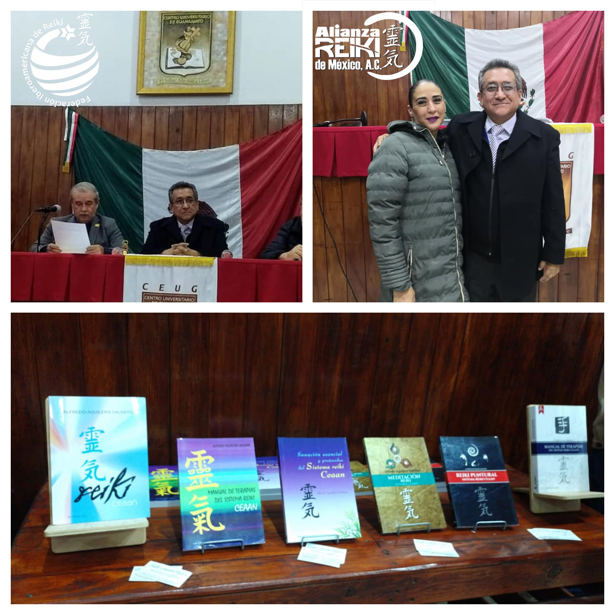 Presentación de la serie completa de libros del Sistema Reiki CEAAN